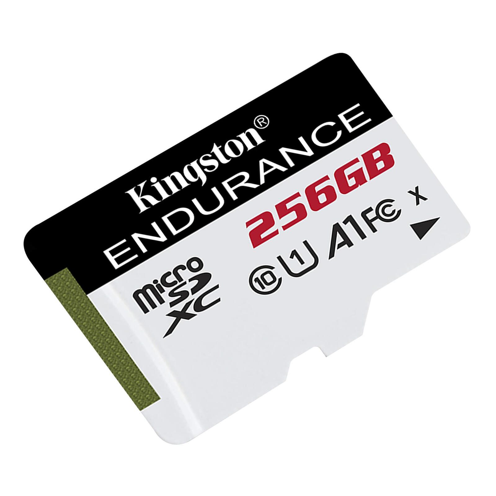 Carte microSD High Endurance 256 Go Kingston