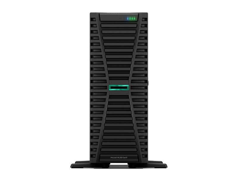 HPE ProLiant ML350 Gen11 P81775-425 (HPE Smart Choice) 1x Xeon 4509Y 8-Core 2,6 GHz, 2x 32 Go-R, MR408i-o, 8SFF, 2x 480 Go SSD SATA, 2x 1000W