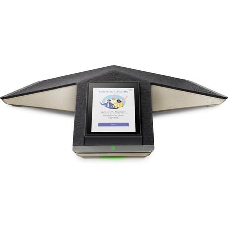 Téléphone de conférence Poly Trio C60 pour Microsoft Teams et compatible PoE (sans module radio)