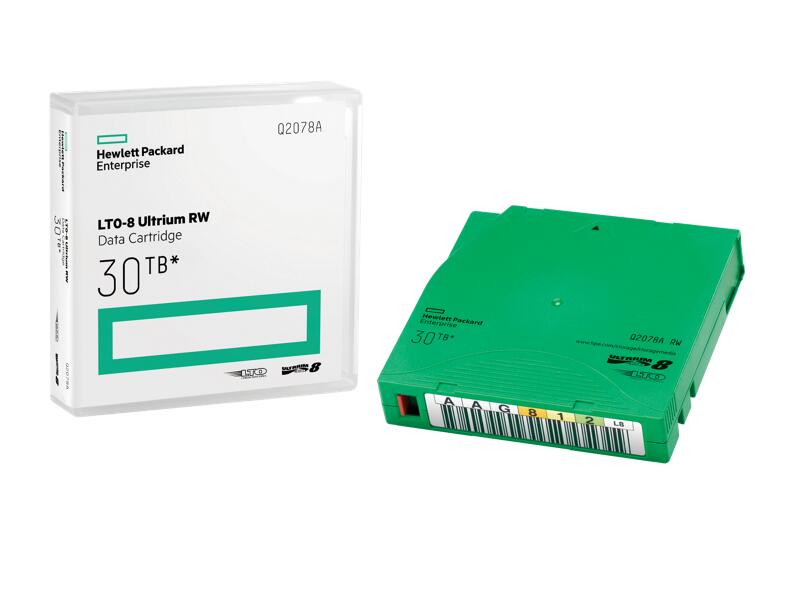 Cassette de données HPE LTO-8 Ultrium 30 To réinscriptible (Q2078A)