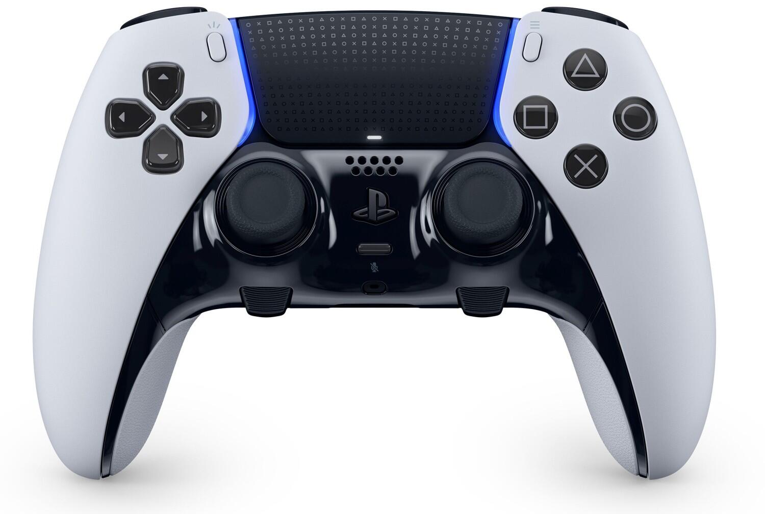 Manette sans fil DualSense Edge V2 pour PlayStation 5 (blanc/noir)