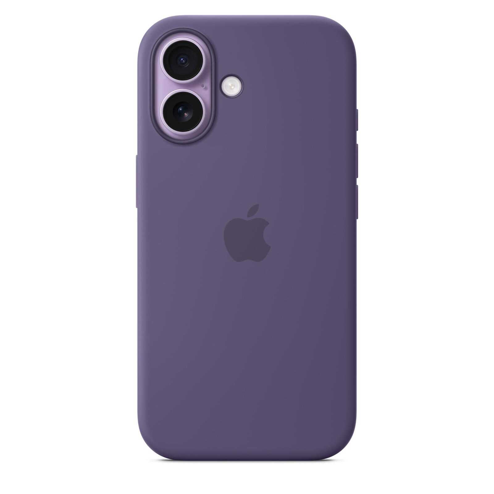 Coque en silicone Apple pour iPhone 17 avec MagSafe (Violet brumeux)