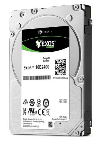 Seagate Exos disque dur interne - 1,2 To SAS 12 Gbit/s, 512e 4KN SAS, standard