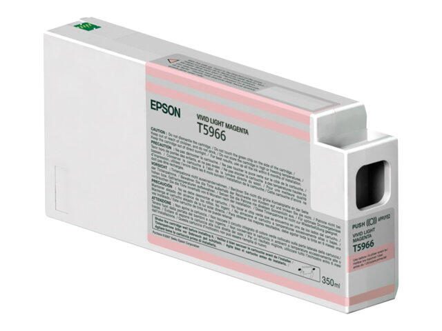 Cartouche d'encre Epson Original UltraChrome HDR T5966 magenta clair 350 ml (C13T596600)