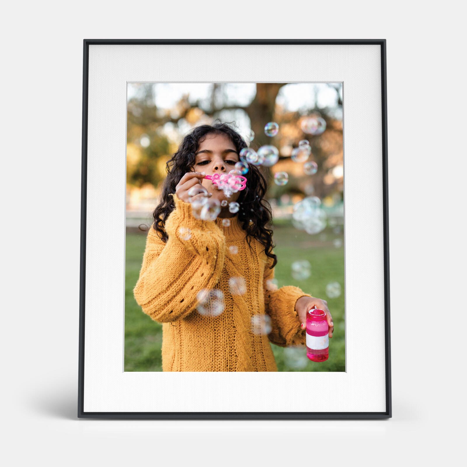 Aura Frames AF115-MBLK Walden cadre photo numérique 38,1 cm (15") - noir