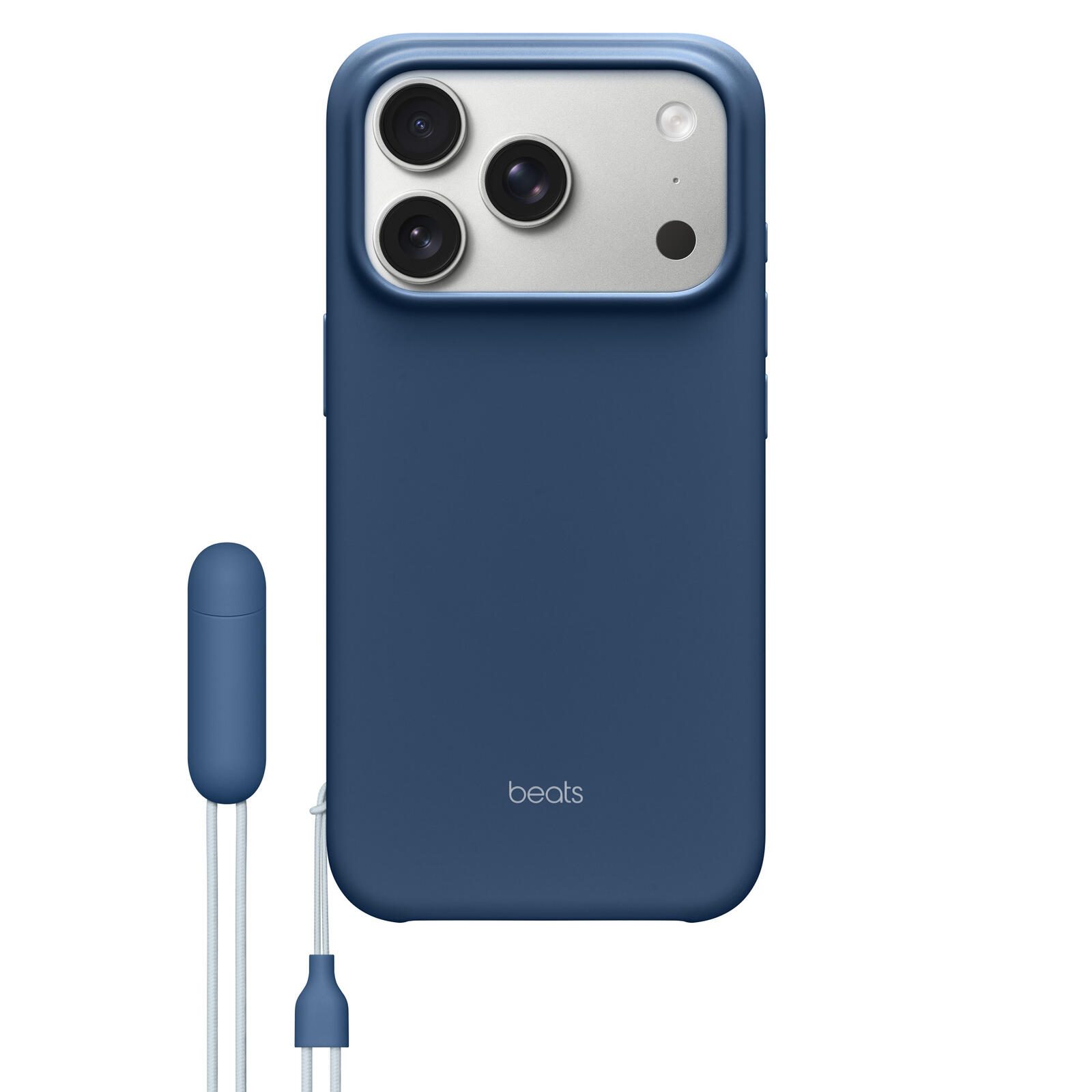 Coque iPhone 17 Pro Beats avec support intégré MagSafe (Bleu roche)