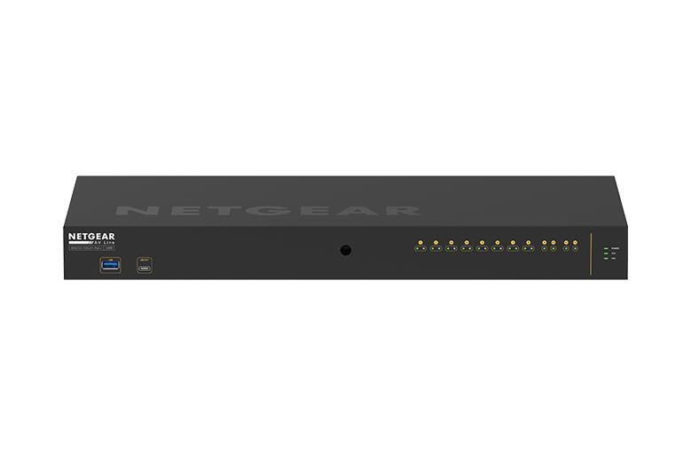 Netgear AV-Line M4250-10G2F-PoE+ Commutateur géré 8 ports 1G PoE+, 125W, 2 ports 1G et 2 ports SFP