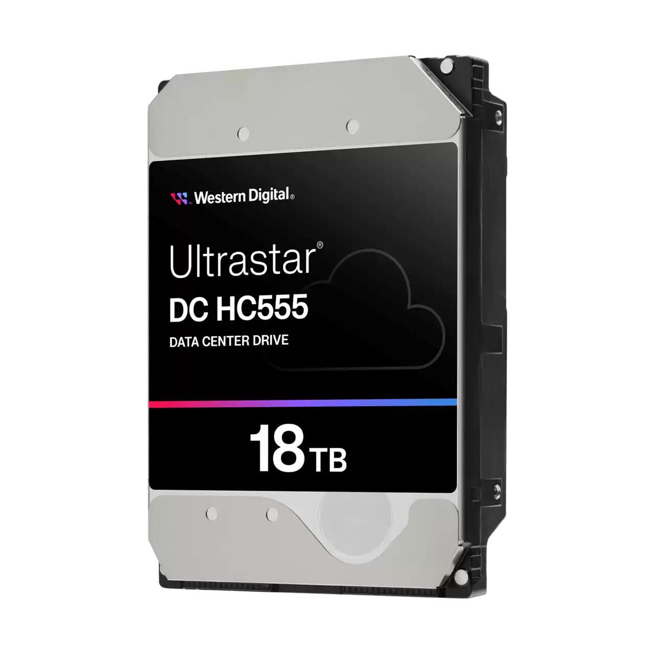 WD Ultrastar DC HC555 HDD SAS - 18 To interne, 3,5'' (8,9 cm), SAS 12 Gb/s, 7200 tr/min, 512 Mo