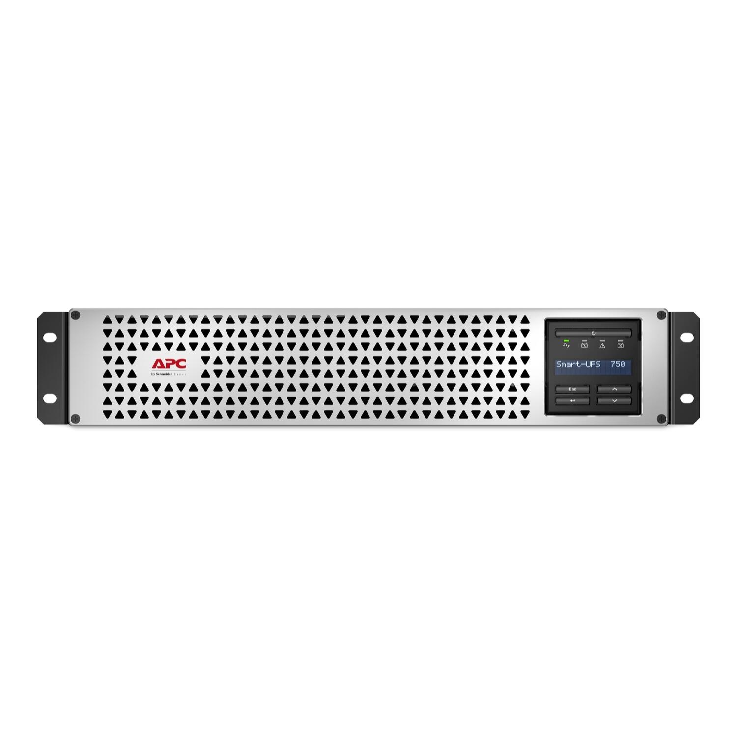 APC Onduleur interactif Line-Interactive Li-Ion 600W 750VA 230V Entrée C14 Onduleur sans coupure SMTL750RMI2UC