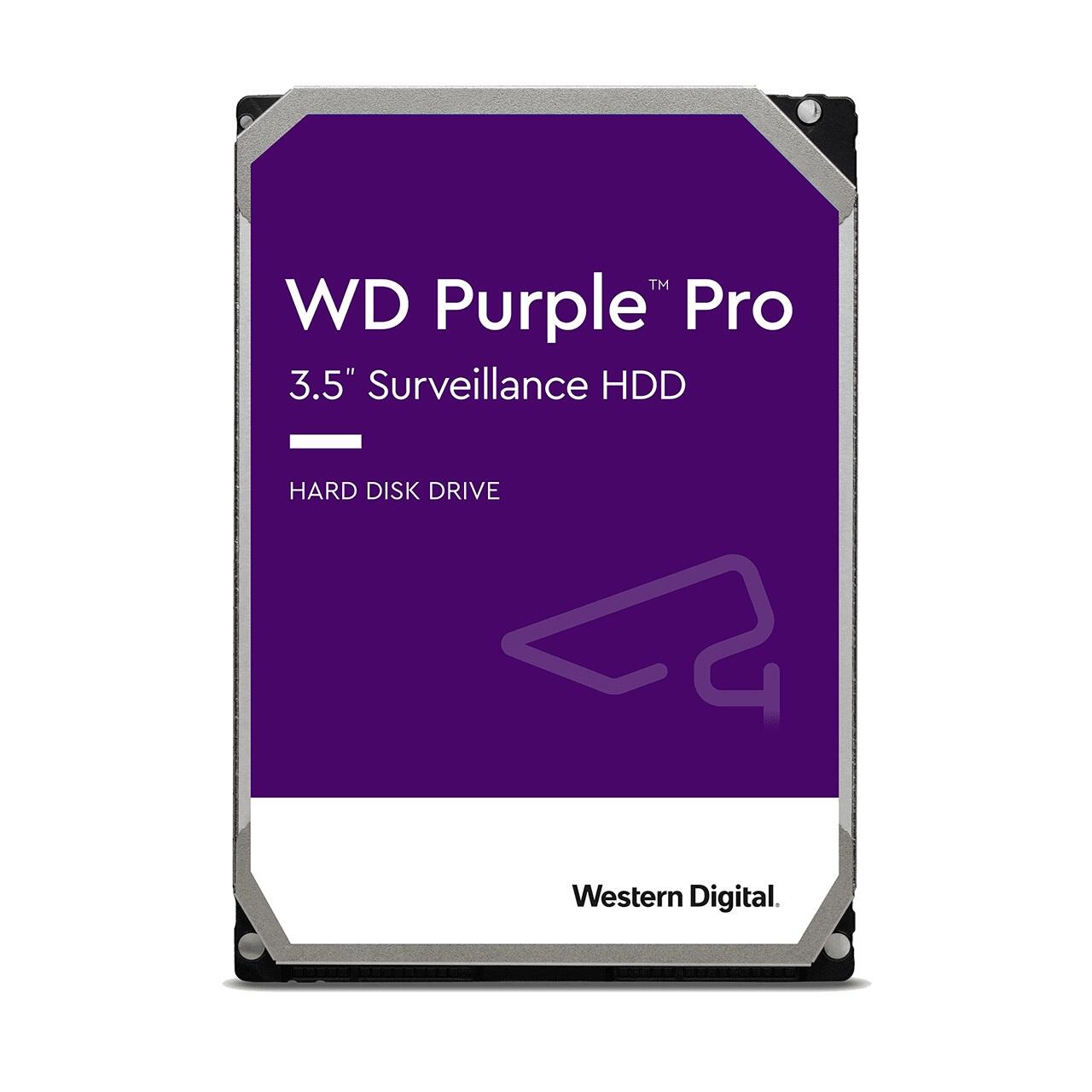 Disque dur WD Purple Pro Surveillance - 14 TB 3,5" HDD, SATA 6 Gb/s
