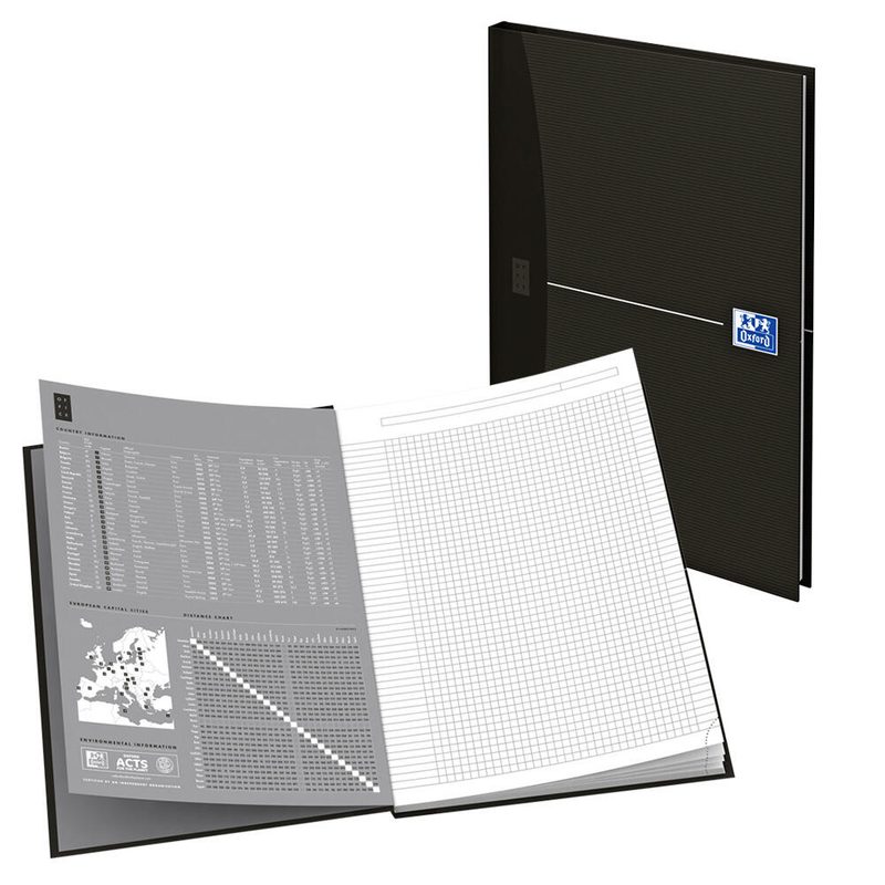 OXFORD Carnet DIN A5 quadrillé, 192 pages