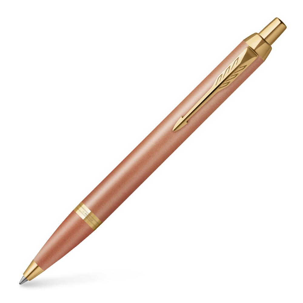 Stylo à bille PARKER IM Writing Rituals orange 0,6 mm couleur d'écriture : bleu