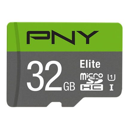 Carte microSDHC UHS-I Elite PNY 32 Go avec adaptateur SD