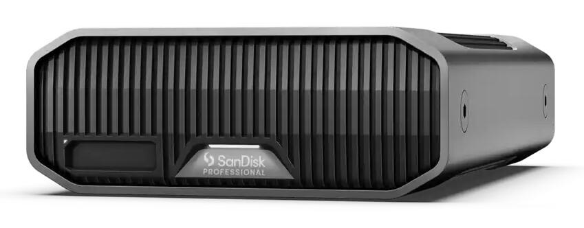 SanDisk G-DRIVE PROJECT Disque dur externe - 18 To USB Type-C 3.2 Gen 2 (3.1 Gen 2), Gris