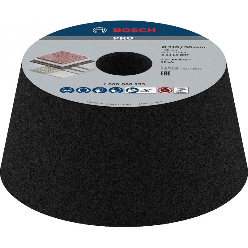 BOSCH PRO Stone Meule conique, 90 x 110 x 55 mm, G24 1608600239
