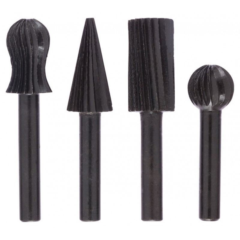 BOSCH Set de 4 fraises à main, 13 mm 1609200314 — lot de 4 pièces
