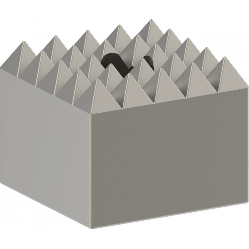 BOSCH PRO SDS max-4C Plaque de raclage en acier, 60 x 60 mm, 1618623205