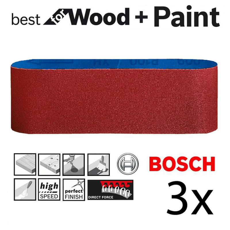 Bosch PRO X440 Bande de ponçage 75 x 457 mm 150 - 2608606037
