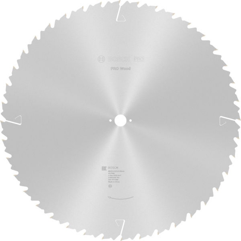 Lame de scie circulaire BOSCH PRO Wood, 600 x 4 x 30 mm 2608640761