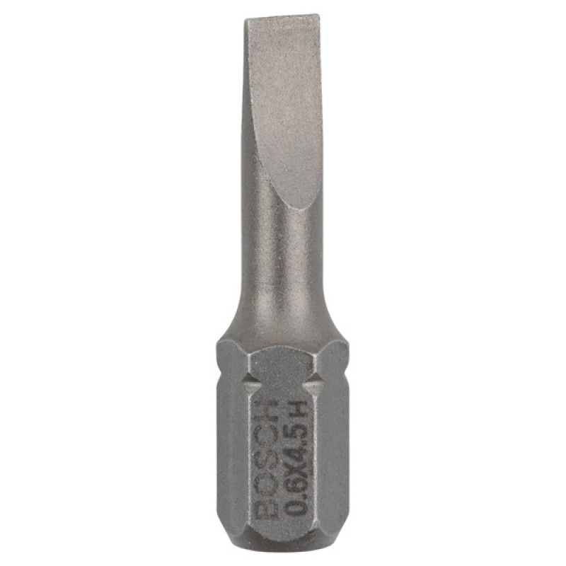 Bosch 3x mèche de tournevis Extra-Hard, S 0,6 x 4,5, 25 mm - 2607001459