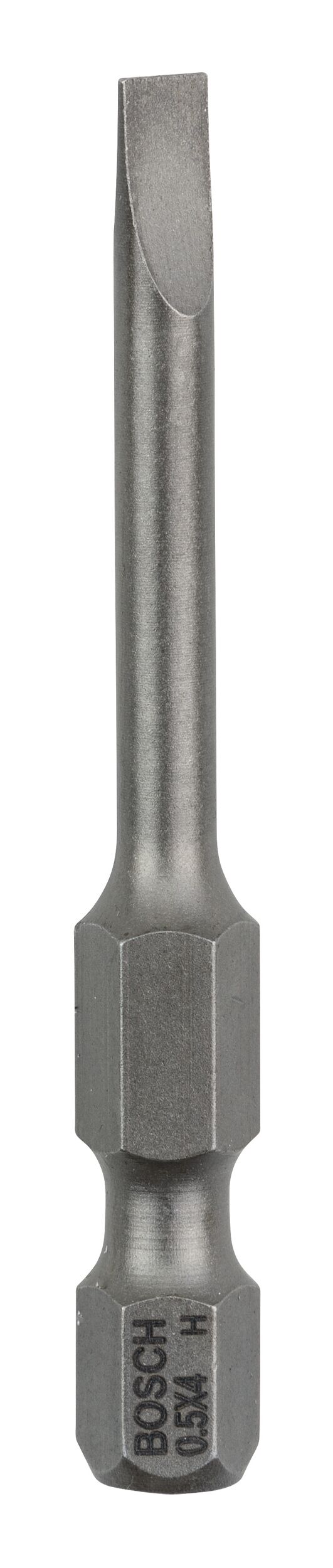 Bosch 3x mèche de tournevis Extra-Hard, S 0,5 x 4,0, 49 mm - 2607001475