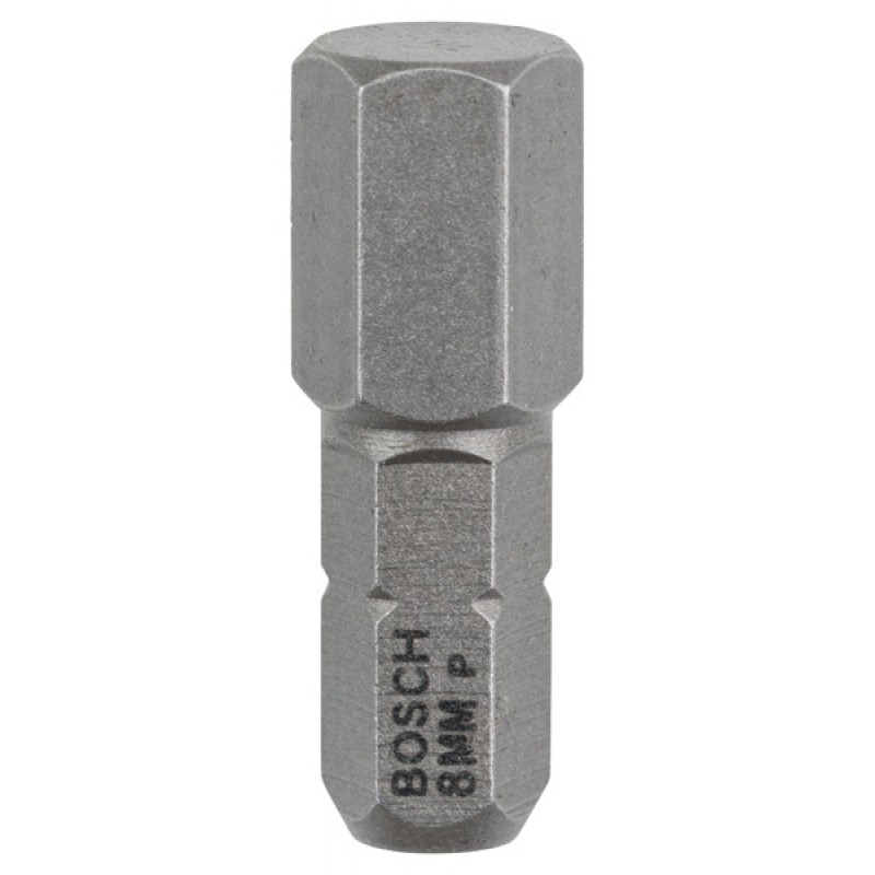 Bosch 3x mèche de tournevis Extra-Hard, HEX 8, 25 mm - 2607001730