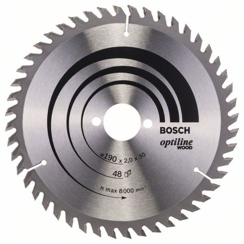 Lame de scie circulaire Bosch Optiline Wood WZ 48