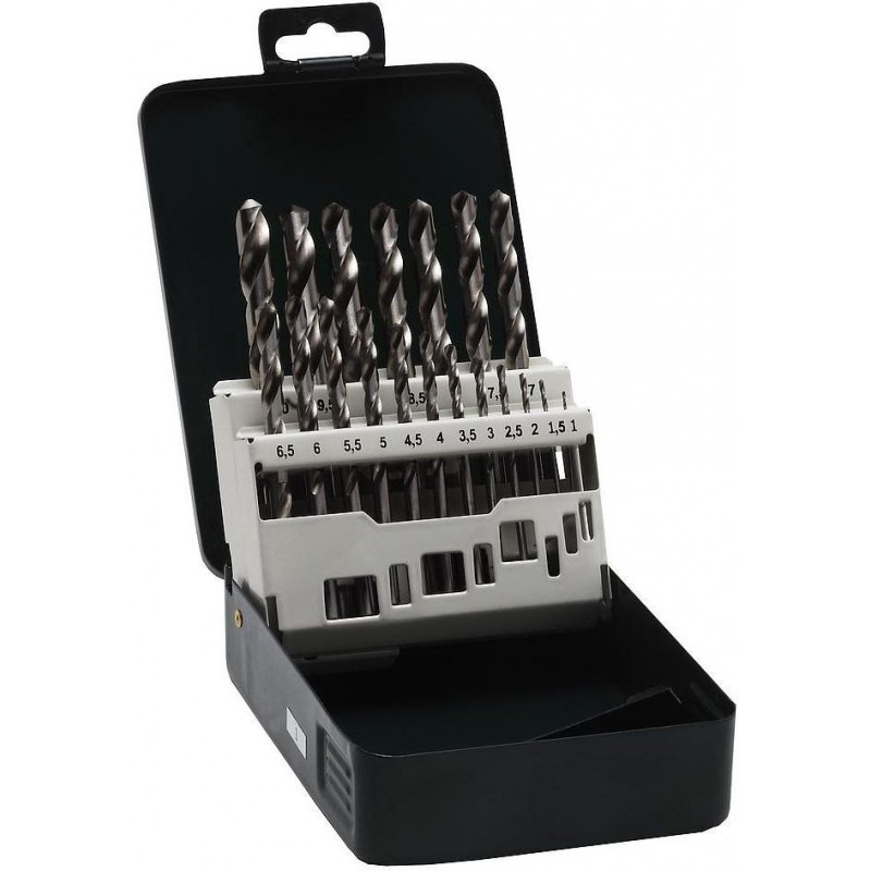 BOSCH Jeu de forets pour métal HSS-G, DIN 338, 19 pièces 2609255062