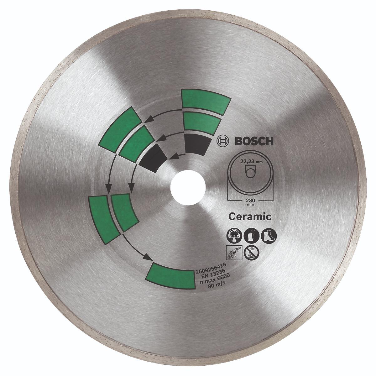 Disque diamant pour carrelage Bosch, 125 mm