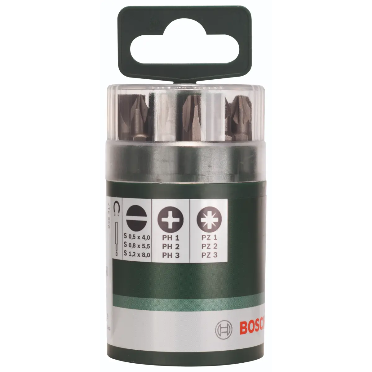 Bosch Set de mèches standard, mixte (S, PH, PZ)
