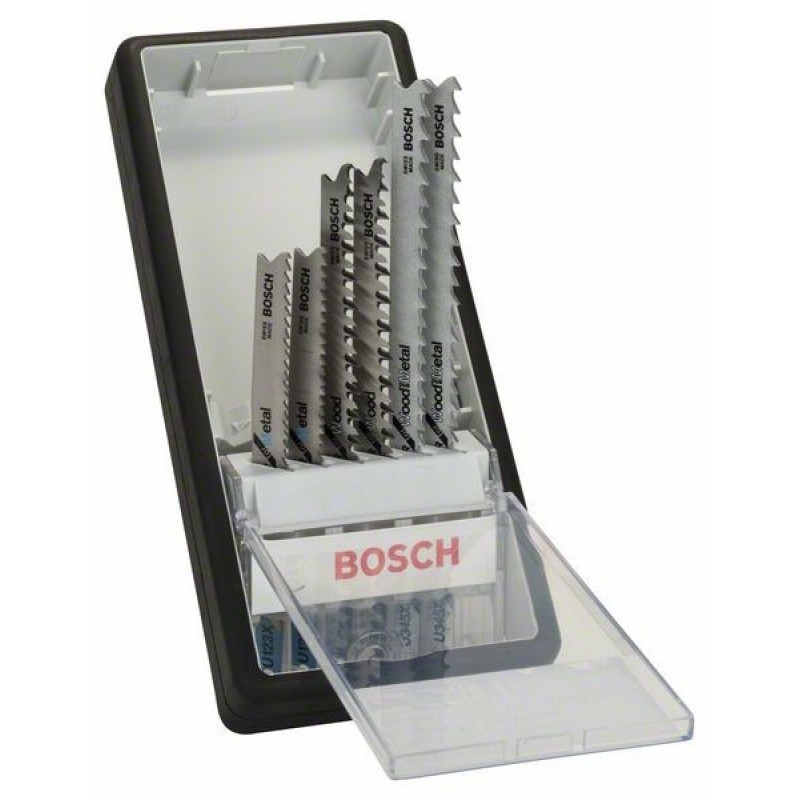 Bosch Robust Line Jeu de lames de scie sauteuse Progressor à queue de milan, 2607010532