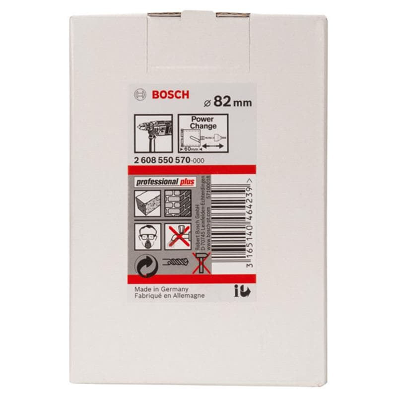 Bosch Fraise à encastrer diamant 82 mm H PowerChange 2608550570