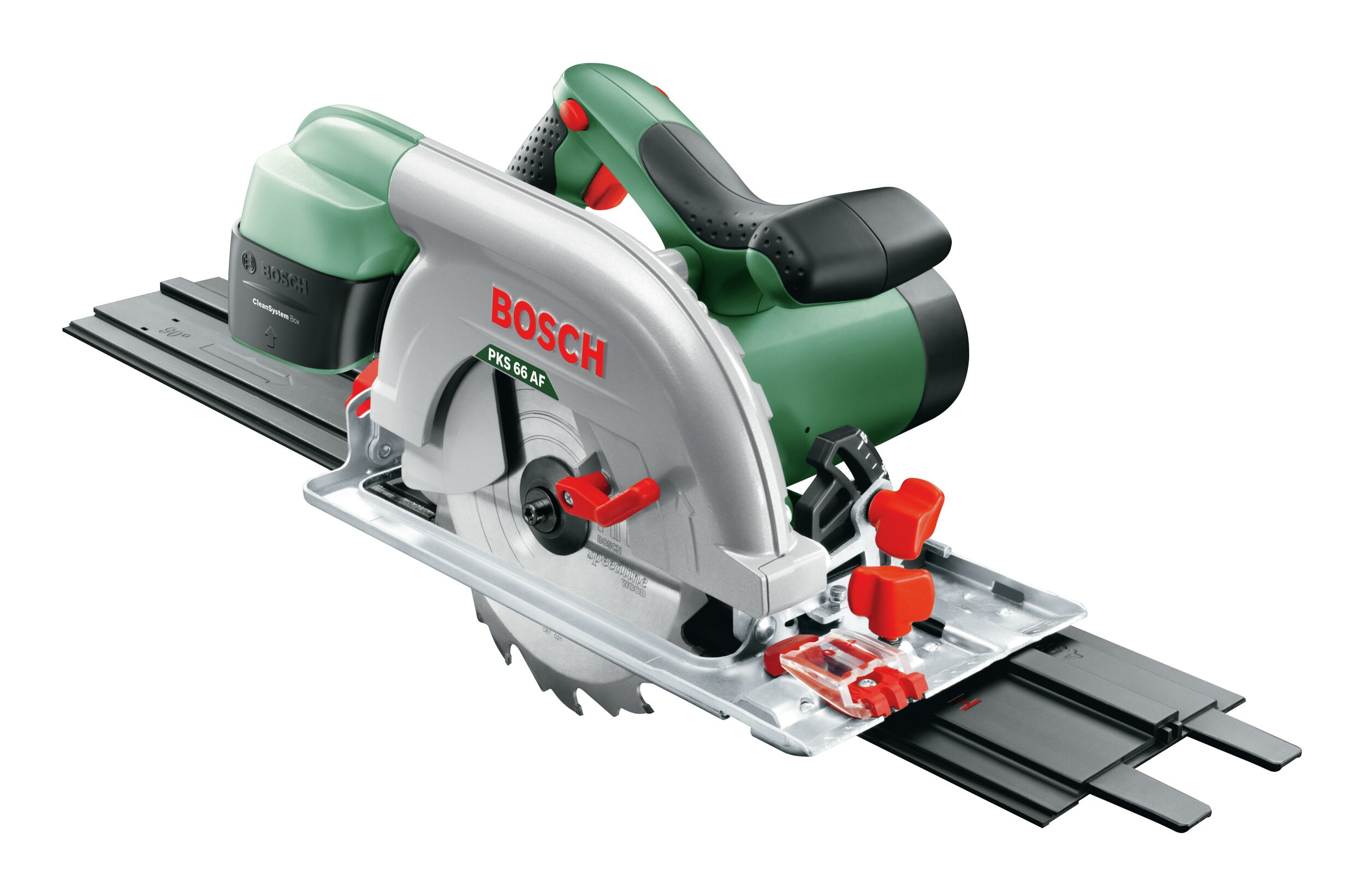 Scie circulaire manuelle Bosch PKS 66 AF incl. guide 190 mm 1600 W