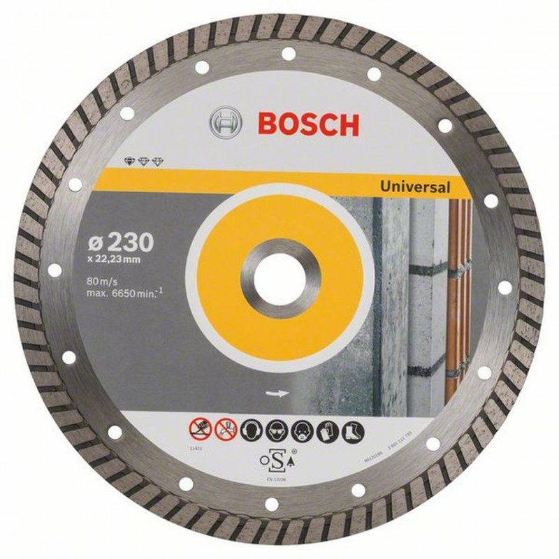 BOSCH Disque diamant for Universal Turbo 230 mm 2608602397