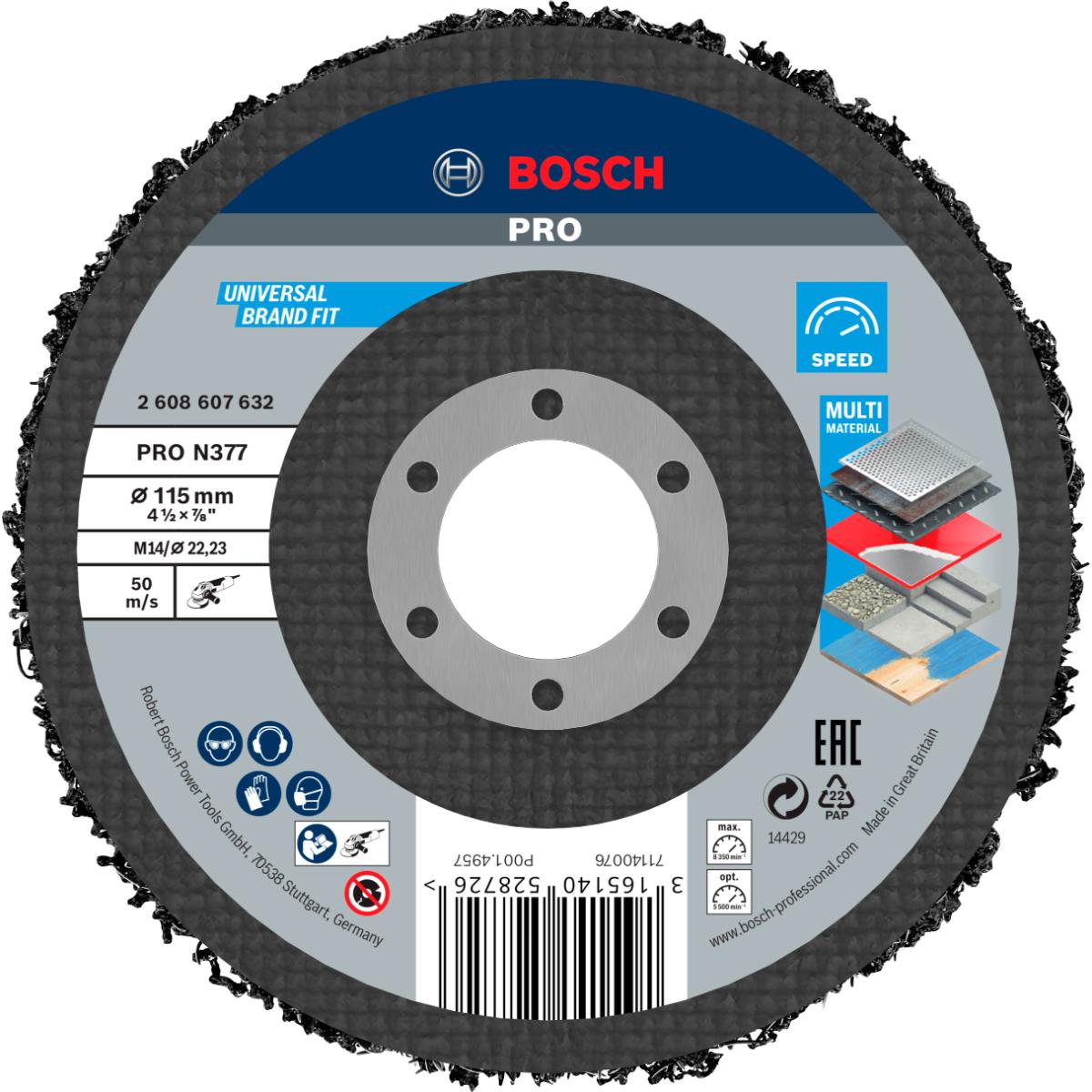 Disque de ponçage Bosch Power Tools 2608607632