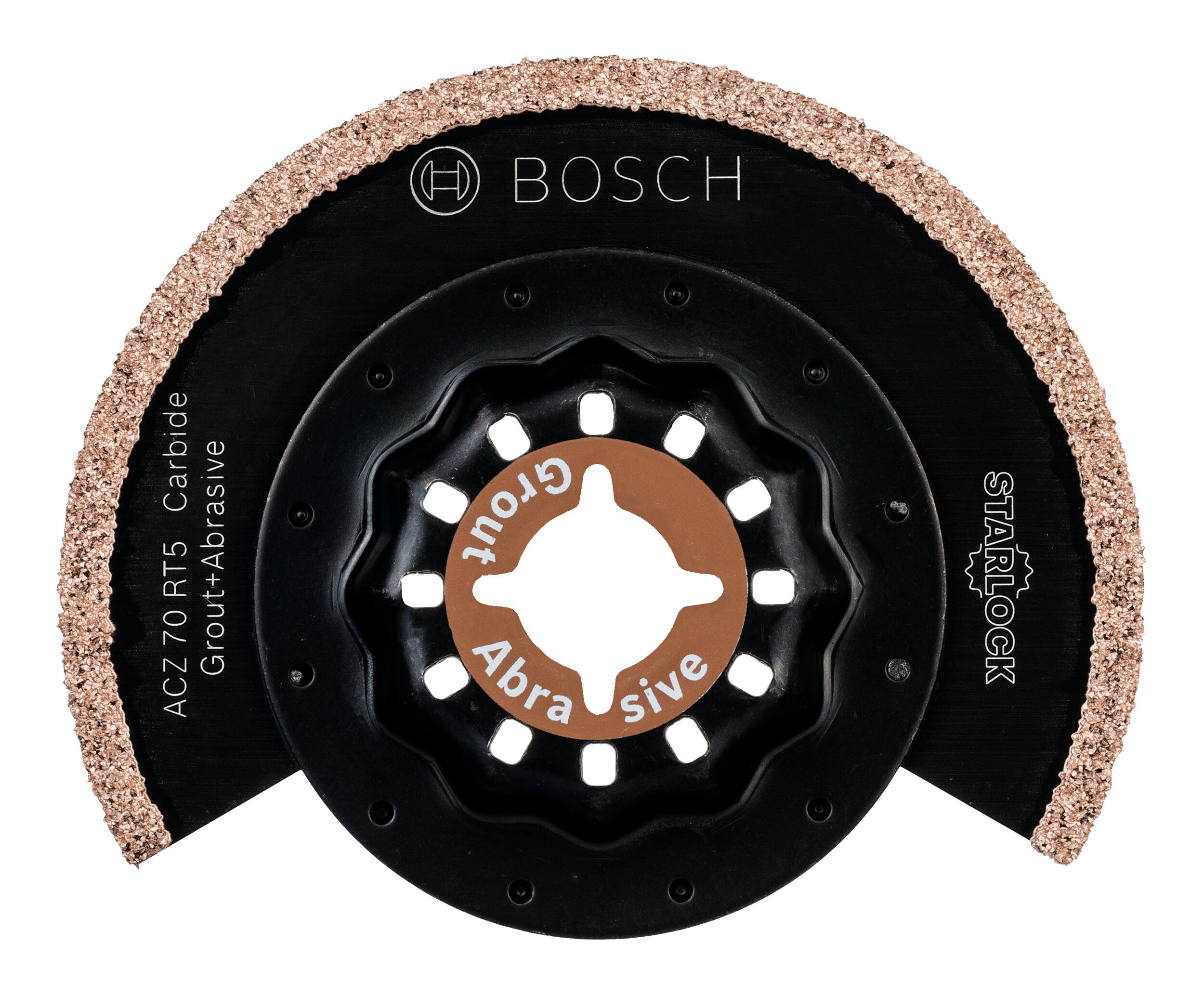 BOSCH Lame de scie à segments Carbide-RIFF ACZ 70 RT5 Starlock, 70 mm 2609256975
