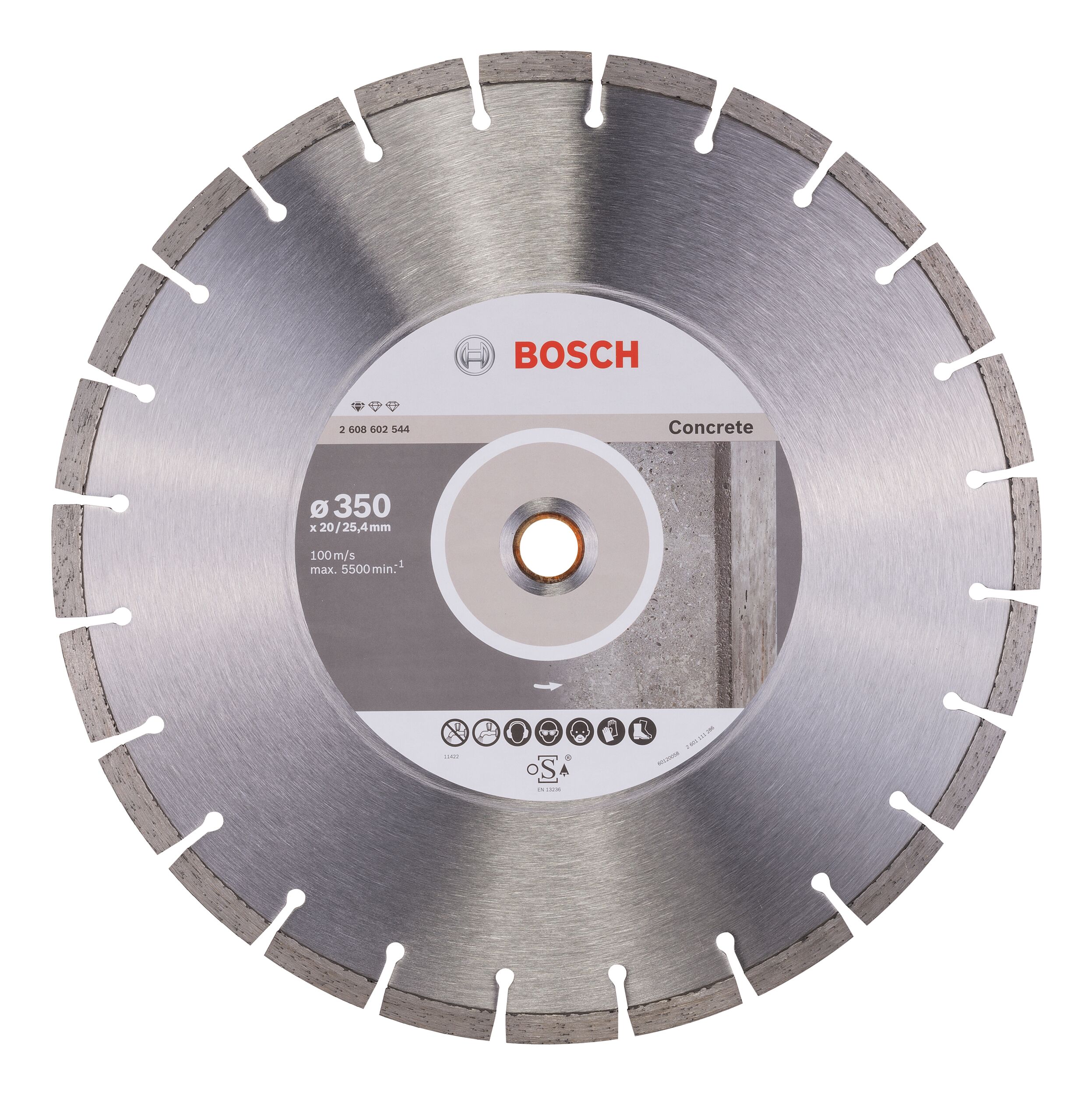 BOSCH Standard for Concrete Disque diamant pour béton 350x20 mm 2608602544