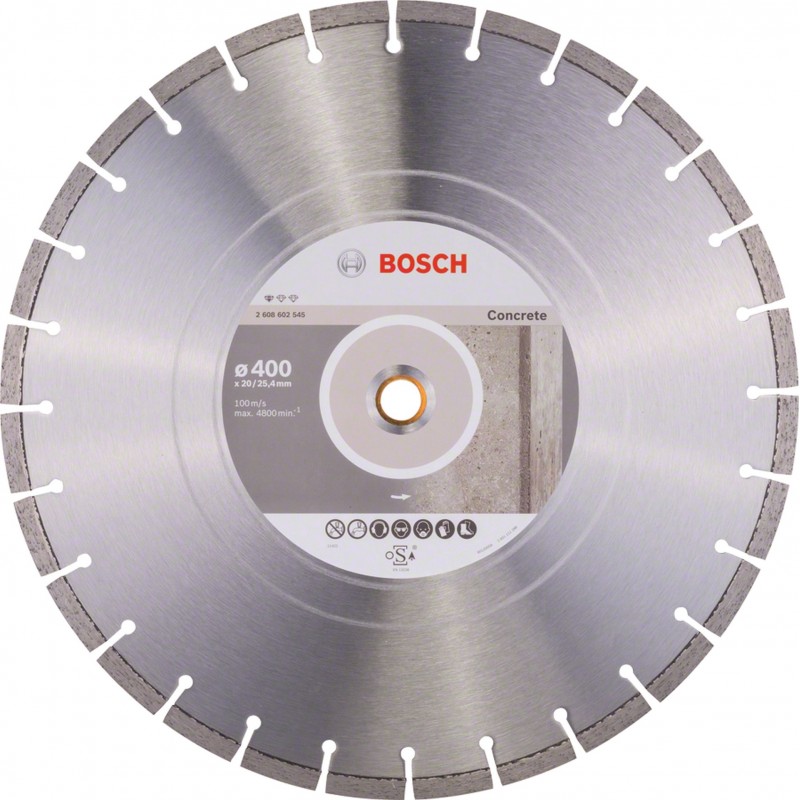 BOSCH Standard for Concrete Disque diamant pour béton 400x20 mm 2608602545