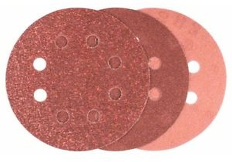 Bosch Jeu de disques abrasifs pour ponceuse excentrique 125 mm, 6 pièces