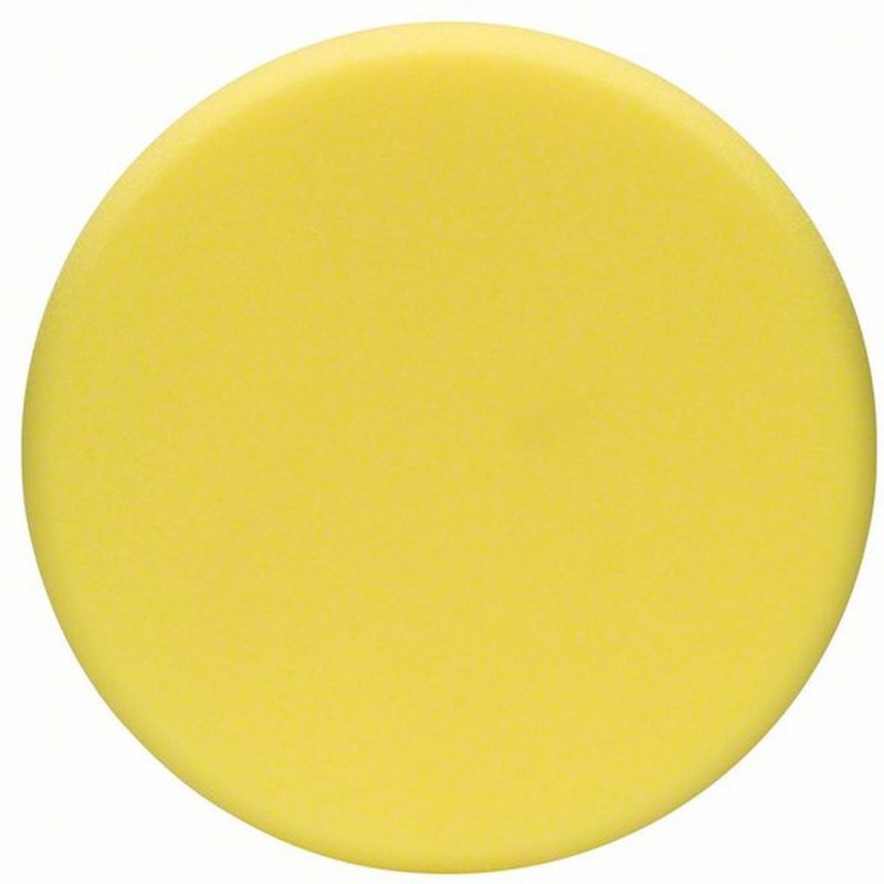 BOSCH Disque en mousse dur (jaune). Diamètre 170 mm 2608612023