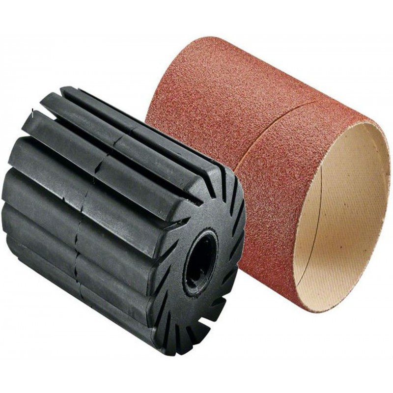 Set de mandrin et bandes abrasives Bosch, K 80