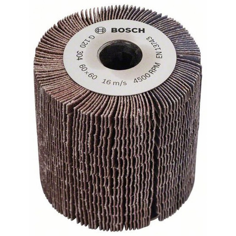 Rouleau à lamelles Bosch 60 mm grain 240 - Accessoire système PRR 250 - 1600A0014X