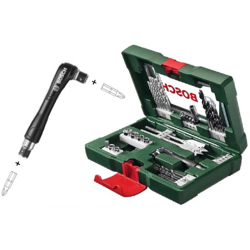 BOSCH Boîte V-Line, coffret 41 pièces 2 607 017 305 — lot de 41