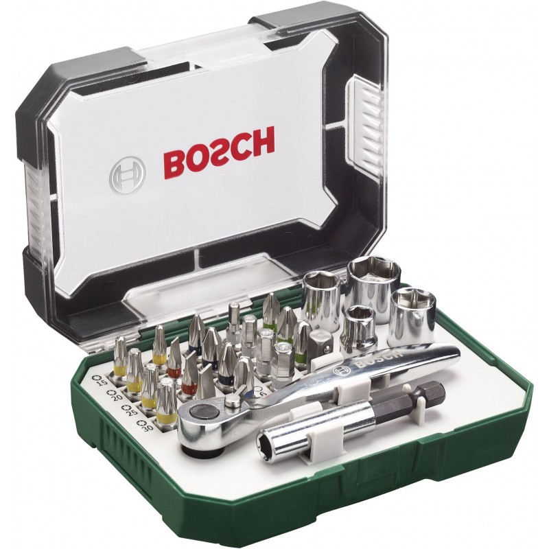 BOSCH Accessories Jeu de mèches et embouts 26 pièces Promoline — lot de 26