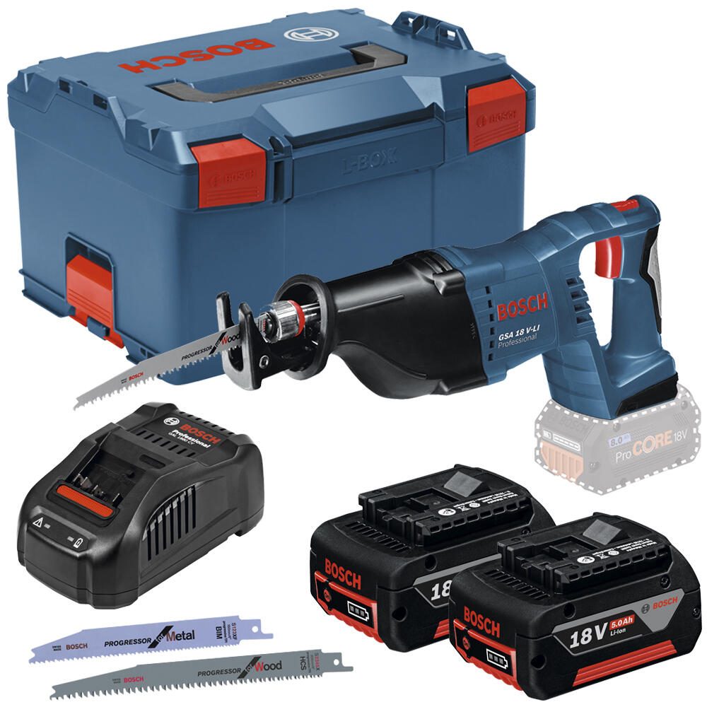 Scie sabre sans fil BOSCH Professional GSA 18 V-LI