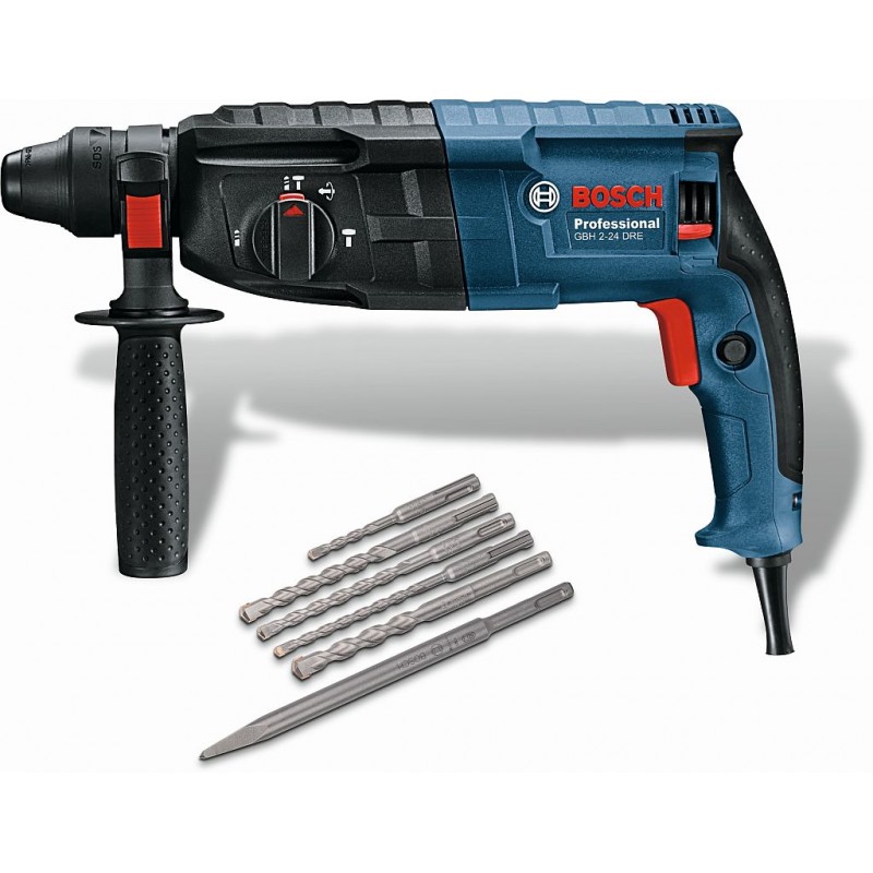 BOSCH GBH 240 PROFESSIONAL Perforateur SDS-plus + Jeu de forêts 0611272102
