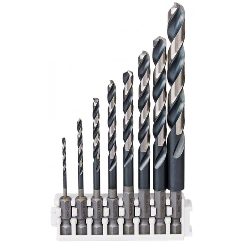 BOSCH Set de mèches HSS ImpactControl 8 pièces 2608577139