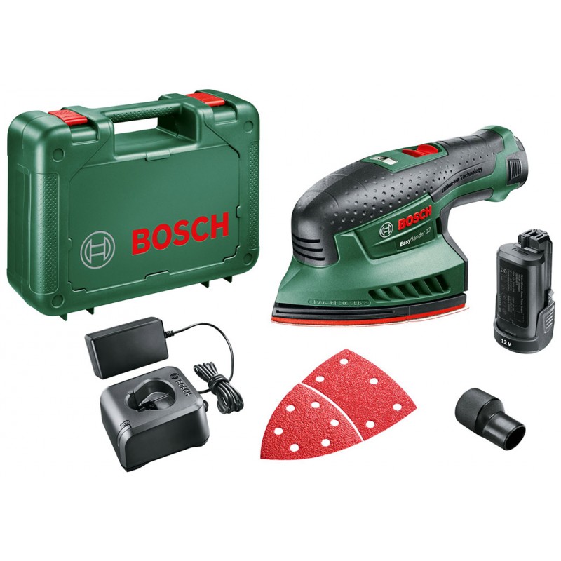 BOSCH EasySander 12 Ponceuse multi-usage sur batterie 0603976909