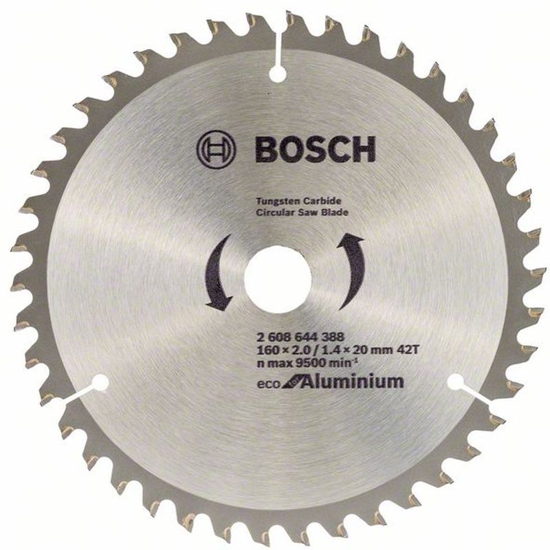 Lame de scie BOSCH pour aluminium 160x1,4 mm 2608644388