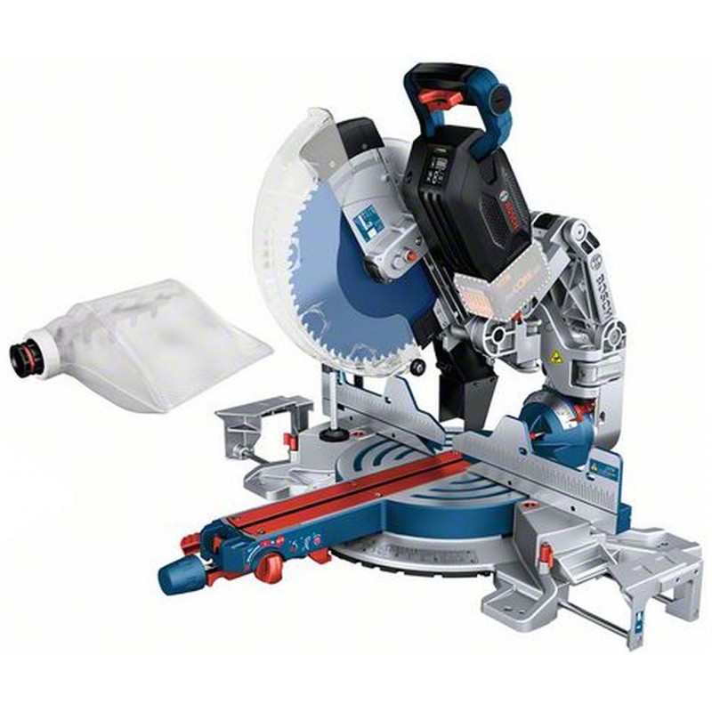 BOSCH GCM18V-305 GDC Scie d'onglet sur batterie BITURBO 0601B43000
